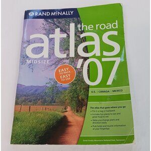 Rand McNally The Road Atlas '07 Midsize U.S, Canada, Mexico Midsize
